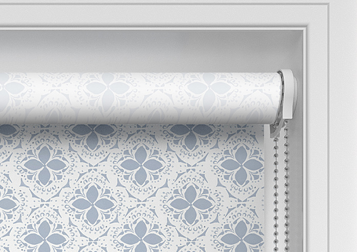 Batik Tile, Parisian Blue - Twist&Fit Roller Blind - Image 11